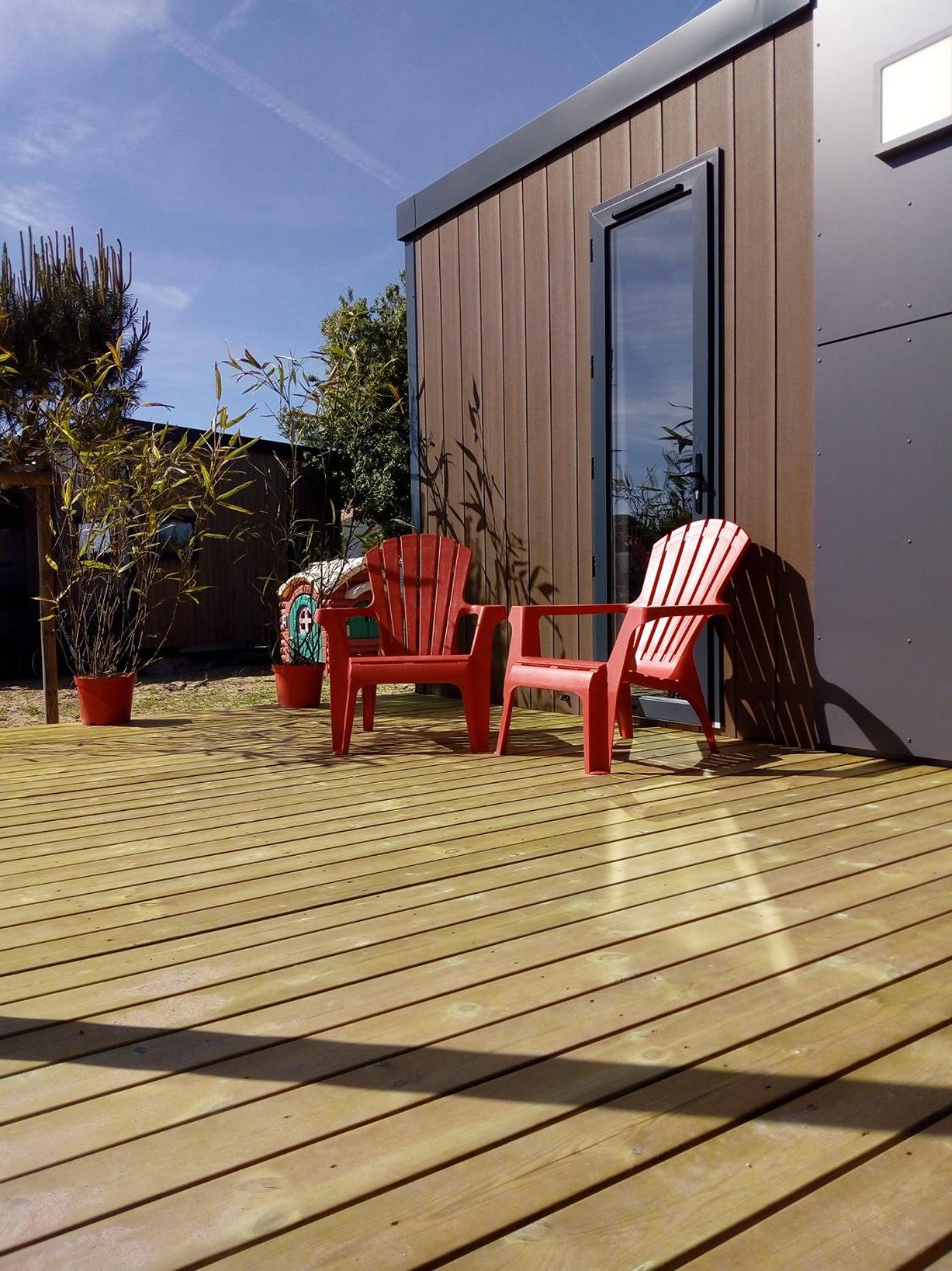 Joli Chalet Pour 6, Residence Avec Piscine La Parée Preneau Exteriér fotografie